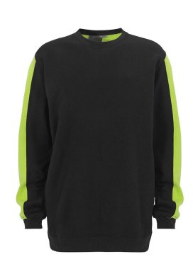 Sweatshirt med rund hals